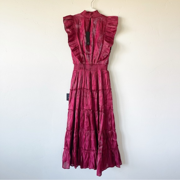 Lulu's Red Midi Dress - Picture 9 of 9